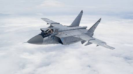FILE PHOTO. MiG-31 fighter jet.