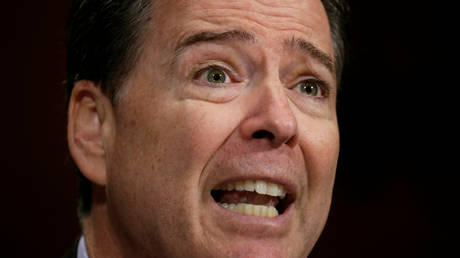 Former FBI director James Comey.