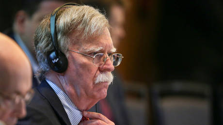 National Security Advisor John Bolton attends a meeting on Venezuela's future in Lima, Peru, August 6, 2019.