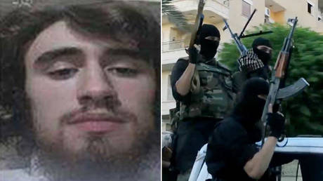 Jack Letts AKA Jihadi Jack (left) © Counter Terrorism Policing South East; IS fighters (right) © Global Look Press