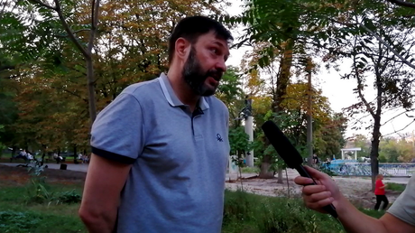 Freedom of speech in Ukraine has been reduced to an empty formula, journalist Kirill Vyshinsky told RT after he was released "on personal recognizance" from a Ukranian jail © Ruptly