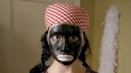 Sarah Silverman in blackface