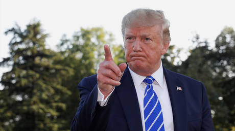 US President Donald Trump speaks with reporters on the South Lawn of the White House in Washington, US. File photo © Reuters / Yuri Gripas