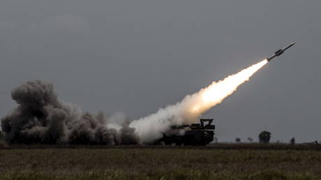 FILE PHOTO: A Buk ground-to-air missile launch during the Sovereign Shield 2015 drills in Venezuela