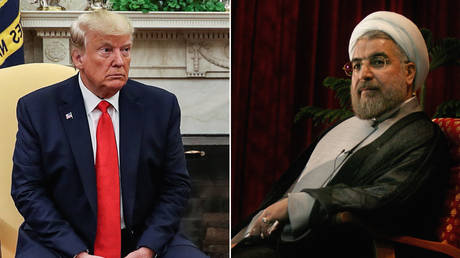 Donald Trump and Hassan Rouhani © Reuters / Leah Millis and Morteza Nikoubazl
