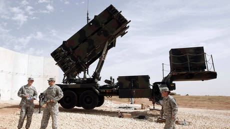 FILE PHOTO: A US Patriot missile system in Turkey