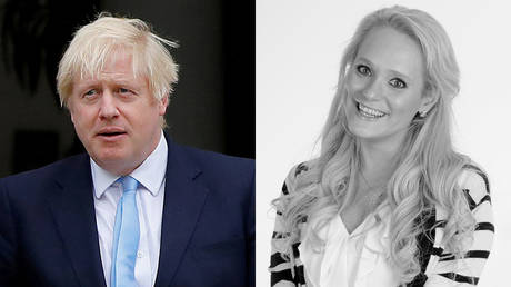 (L) British PM Boris Johnson © REUTERS/Phil Noble (R) American businesswoman Jennifer Arcuri © AFP / Guy Lewis