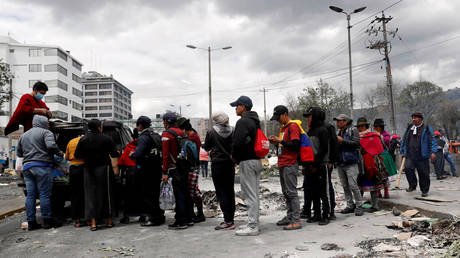 Quito, Ecuador, October 13, 2019 © Reuters / Henry Romero
