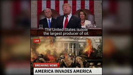 Has POTUS been recently briefed on the old Reddit meme “America Invading For Oil”?