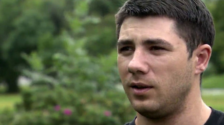 Aleksandr Agapov, who said that he played the role of a “Wagner” fighter at the request of the Sky News.© RT