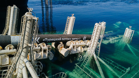 Turkish Stream gas pipeline © gazprom.ru
