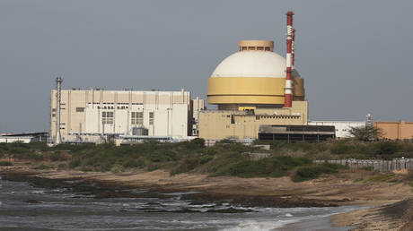 FILE PHOTO: The Kudankulam Nuclear Power Plant in the southern Indian state of Tamil Nadu.