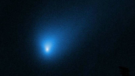 Comet Borisov, the interstellar visitor. © NASA, ESA, and D. Jewitt (UCLA)