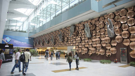 Indira Gandhi International Airport in New Delhi, India. © Global Look Press / ZumaPress / Nicolas Economou