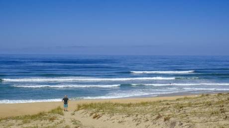 FILE PHOTO:  Beach and coast at Plage des Chênes Lièges, Département Landes, Atlantic Coast, Nouvelle-Aquitaine Region, France, Europe © Global Look Press / Bildverlag Bahnmüller