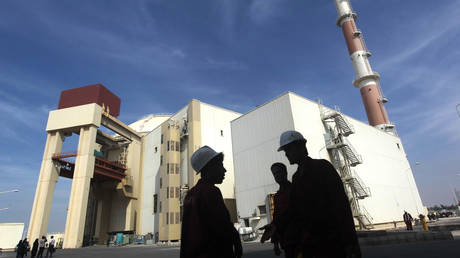 The reactor building at the Bushehr nuclear power plant in southern Iran