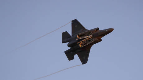 An F-35 airborne © AFP / JACK GUEZ