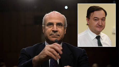 Bill Browder © AFP / Drew Angerer; Sergey Magnitsky © AFP / Hermitage Capital Management