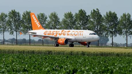FILE PHOTO: EasyJet plane © Global Look Press / Alexander Ludger