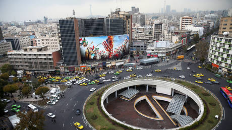 FILE PHOTO: A general view of Valiasr Square in Tehran, Iran, November 20, 2019 ©  Reuters / Nazanin Tabatabaee