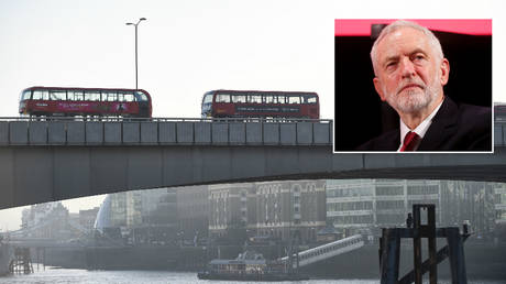 Buses on London Bridge after Friday's attack. © Stephen Chung/Xinhua/ Global Look Press