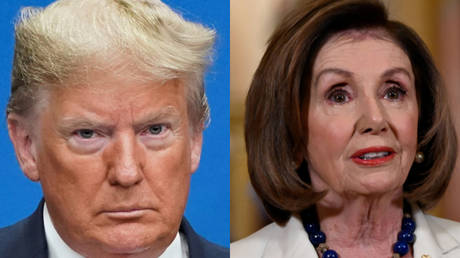 Donald Trump and Nancy Pelosi © Reuters / Kevin Lamarque and Erin Scott and