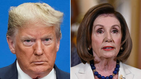 Donald Trump and Nancy Pelosi © Reuters / Kevin Lamarque and Erin Scott and