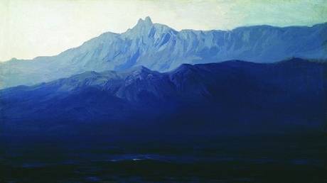 "Ai-Petri. Crimea" painting by Arkhip Kuindzhi. © Wikipedia 