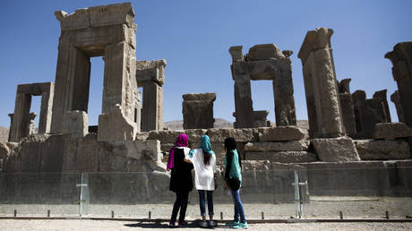 The ancient Persian city of Persepolis in southern Iran © AFP / Behrouz Mehri