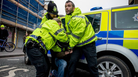 Police make an arrest © Global Look Press / Velar Grant