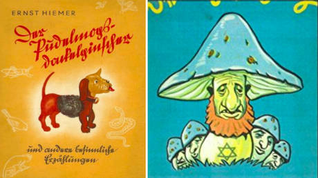 The covers of 'The Mongrel' (left) and 'The Poisonous Mushroom' (right) which are on sale on Amazon. © Amazon