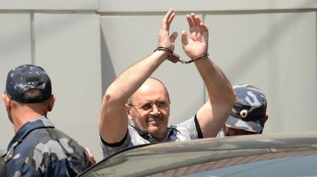 FILE PHOTO:  Oyub Titiyev after a court hearing. © Sputnik / Said Tsarnaev 