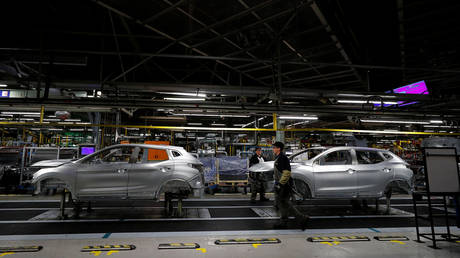 FILE PHOTO: Nissan's car plant in Sunderland Britain © Reuters / Phil Noble