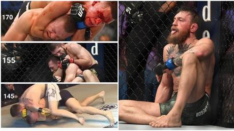 © Twitter @TeamKhabib (L) / Getty Images (R)