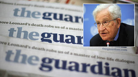 Main image: © Reuters / Suzanne Plunkett; inset, Noam Chomsky, FILE PHOTO: © Global Look Press / ZUMAPRESS.com / Dennis Van Tine