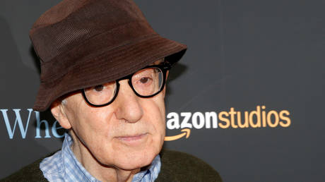 FILE PHOTO: Director Woody Allen arrives for a screening of the film “Wonder Wheel” in New York.