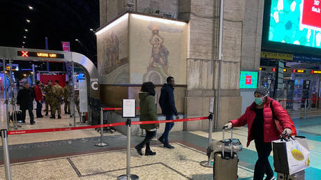 Milan's main train station