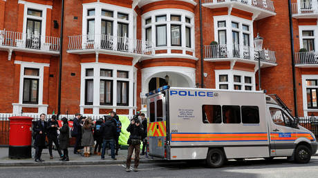 Assange has been arrested 'in relation to a US extradition request' – lawyer