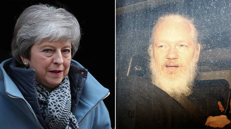 UK Prime Minister Theresa May ‘welcomes’ news of Assange’s arrest