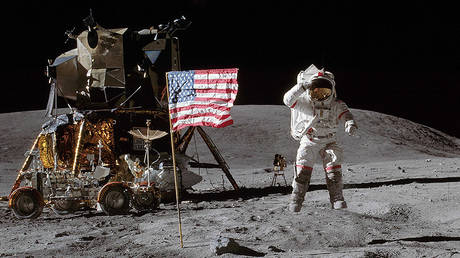 US may use moon landing mission for ‘shady operations’ – Russian space agency chief