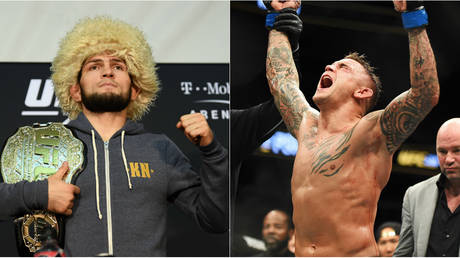 ‘See you in September’: Khabib ready after Poirier sees off Holloway in slugfest