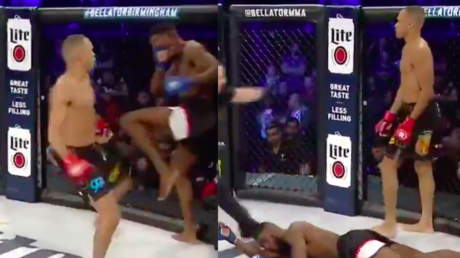 'One of the greatest KOs ever': Bellator's Daniels stuns with with jaw-dropping KO victory (VIDEO)