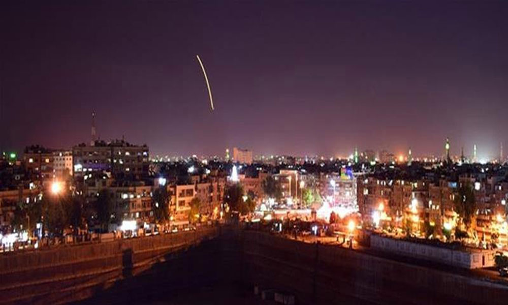 شامی فضائیہ کا اسرائیلی میزائل مار گرانے کا دعویٰ
