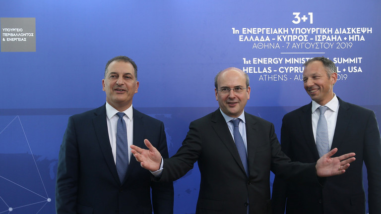 اسرائیل ،یونان اور قبرص توانائی کے شعبے میں تعاون بڑھانے پر رضامند-ایتھنز