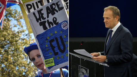 ‘Don’t give up!’ Tusk urges Brits to keep fighting to stop Brexit, otherwise it’s the ‘end of the British Empire’