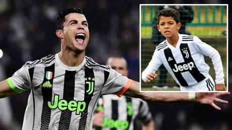 Pull the other Ron: Cristiano Ronaldo scoffs at laughable attempt to get him sent off during Turin derby (VIDEO)