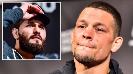 UFC 244: Watch Jorge Masvidal and Nate Diaz weigh in ahead of their 'BMF' title fight in New York (VIDEO)