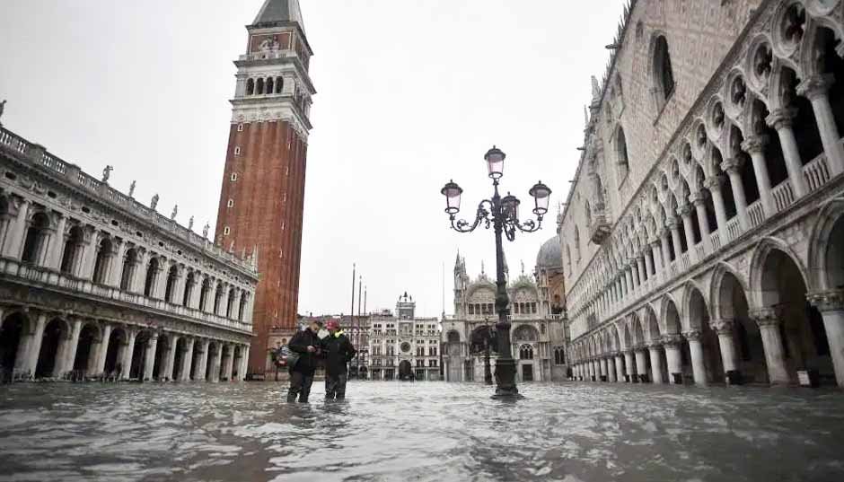 وینس سیلاب میں ڈوب گیا