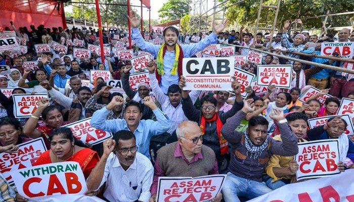 بھارت میں مسلم مخالف بل راجیہ سبھا سے بھی منظور، شہریوں کا احتجاج جاری