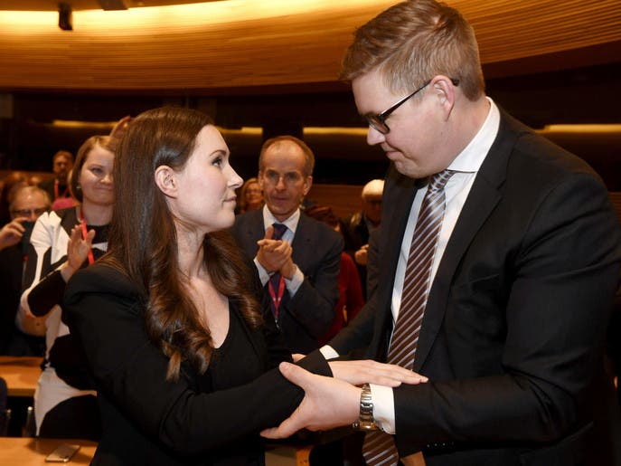 فن لینڈ کی نو منتخب وزیراعظم سانا میرین دنیا کی کم عمر ترین وزیراعظم